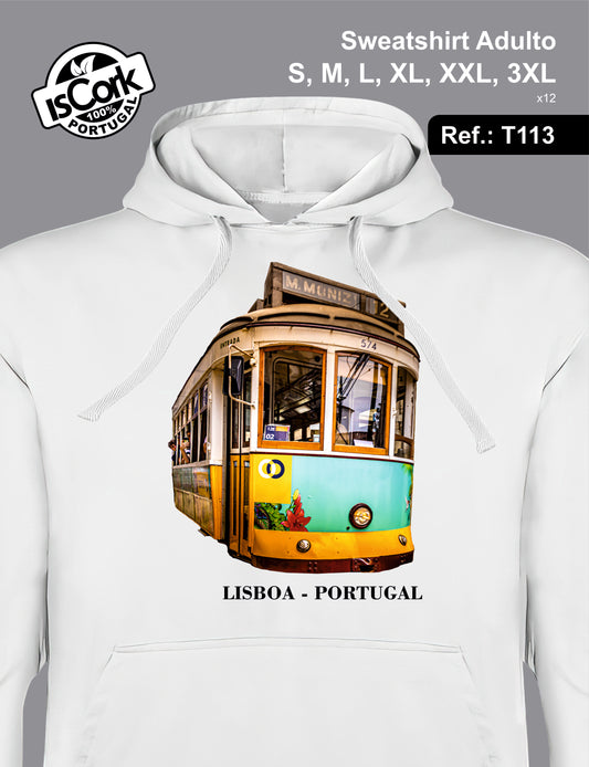 Sweatshirt Adulto Lisboa T197