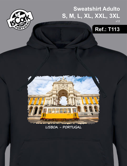 Sweatshirt Adulto Lisboa T201