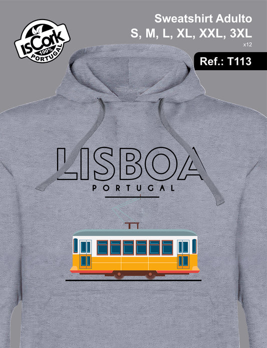 Sweatshirt Adulto Lisboa T202