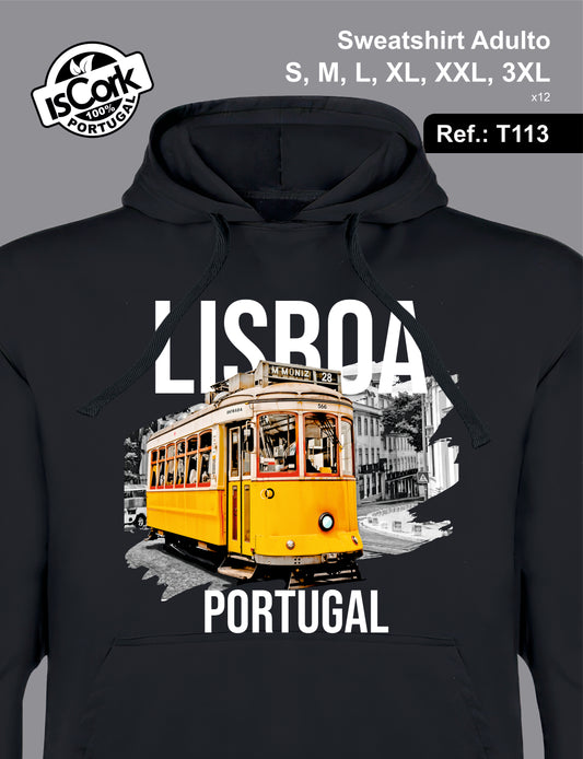 Sweatshirt Adulto Lisboa T206