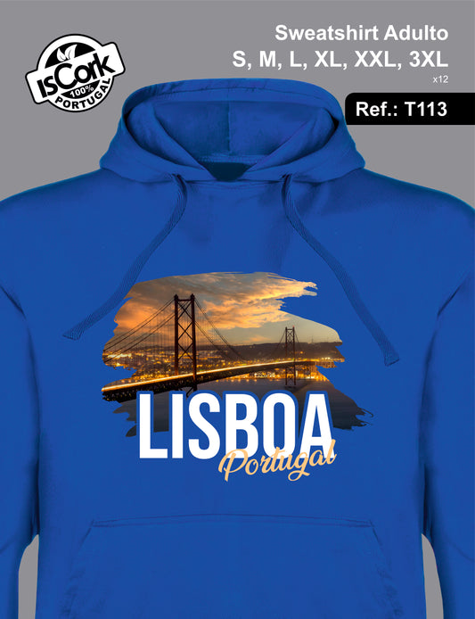 Sweatshirt Adulto Lisboa T209