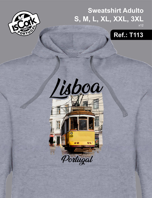 Sweatshirt Adulto Lisboa T215