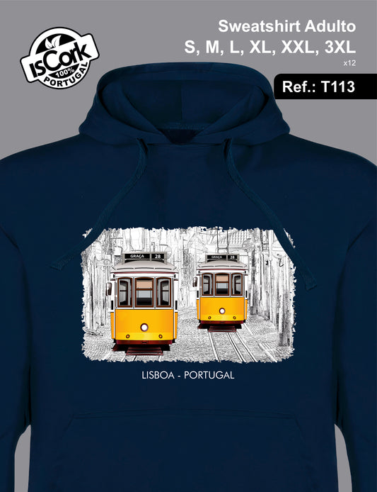 Sweatshirt Adulto Lisboa T224