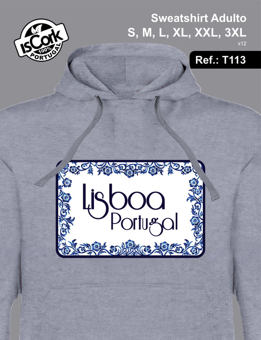 Sweatshirt Adulto Lisboa T227