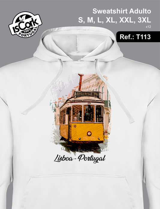 Sweatshirt Adulto Lisboa T229