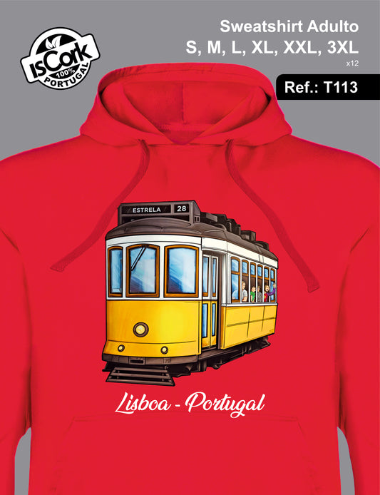 Sweatshirt Adulto Lisboa T242