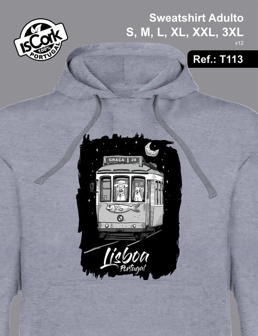 Sweatshirt Adulto Lisboa T247