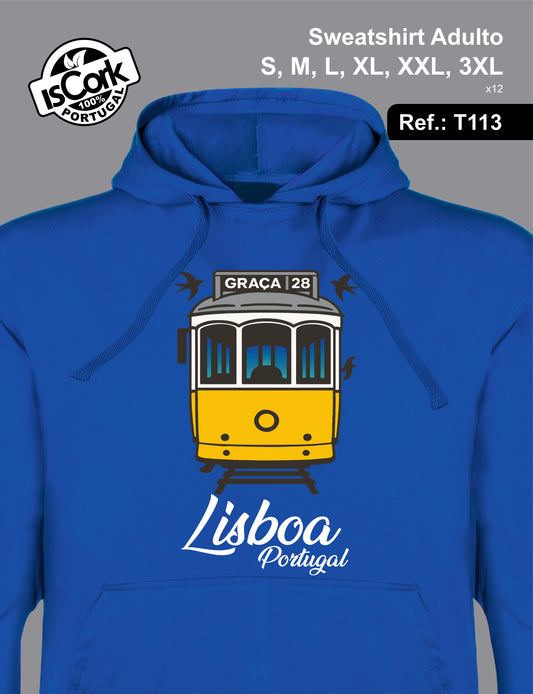 Sweatshirt Adulto Lisboa T249