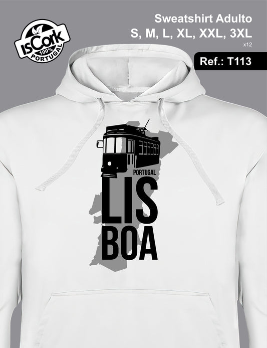 Sweatshirt Adulto Lisboa T253