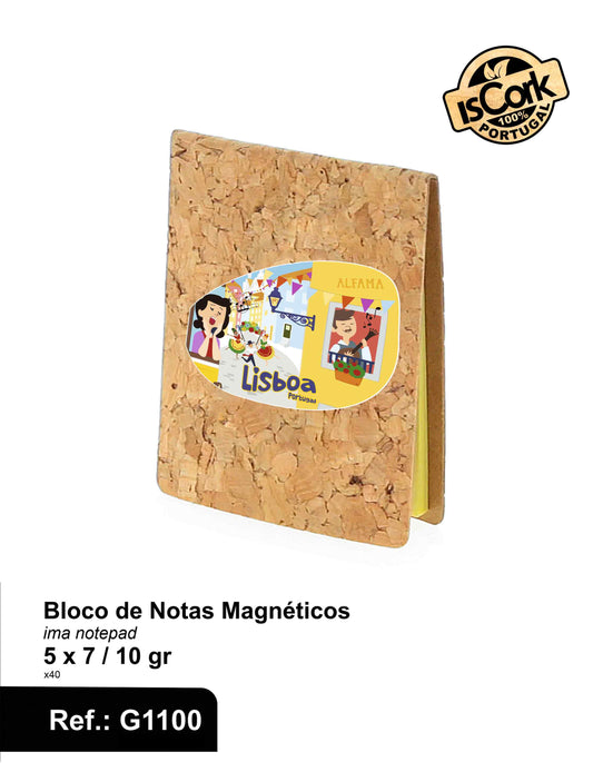 Bloco de Notas Magnético Lisboa T324