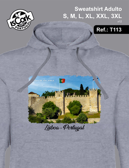 Sweatshirt Adulto Lisboa T36