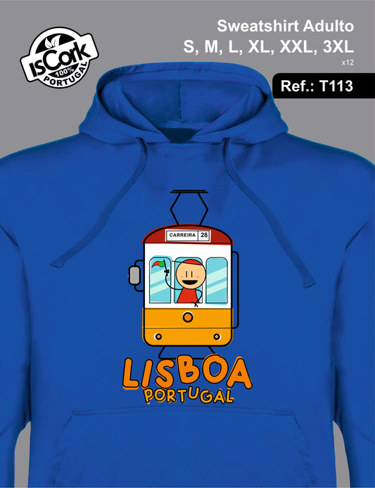 Sweatshirt Adulto Lisboa T570