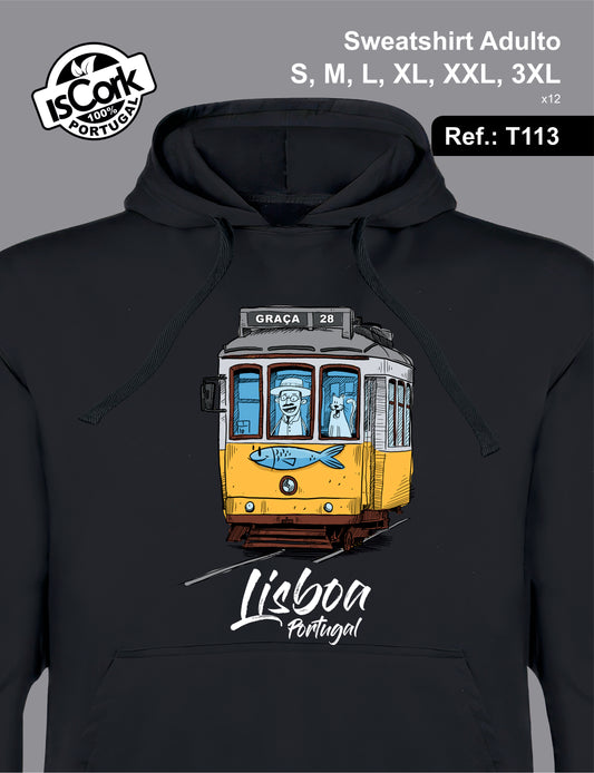 Sweatshirt Adulto Lisboa T572