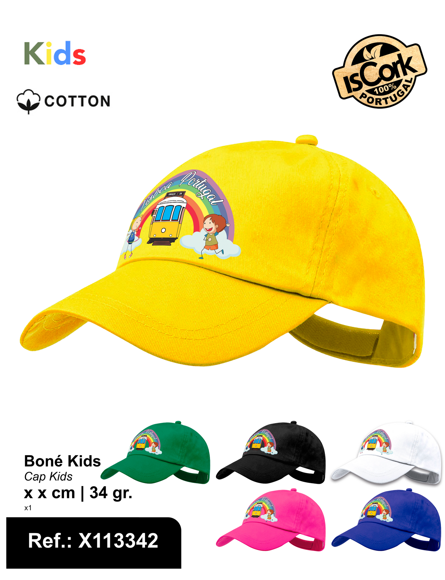 Boné Kids Alcobaça G654