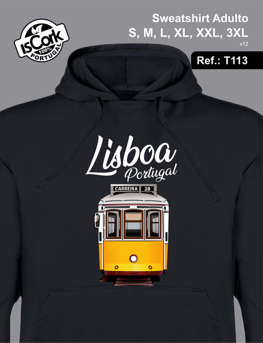 Sweatshirt Adulto Lisboa T592