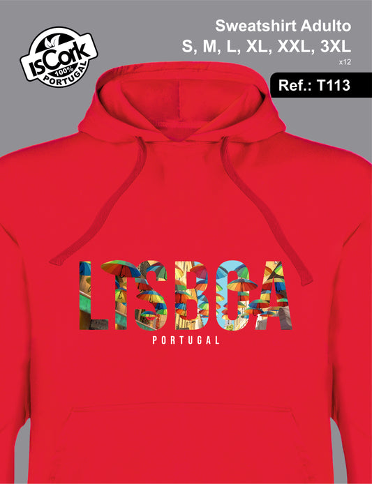 Sweatshirt Adulto Lisboa T594
