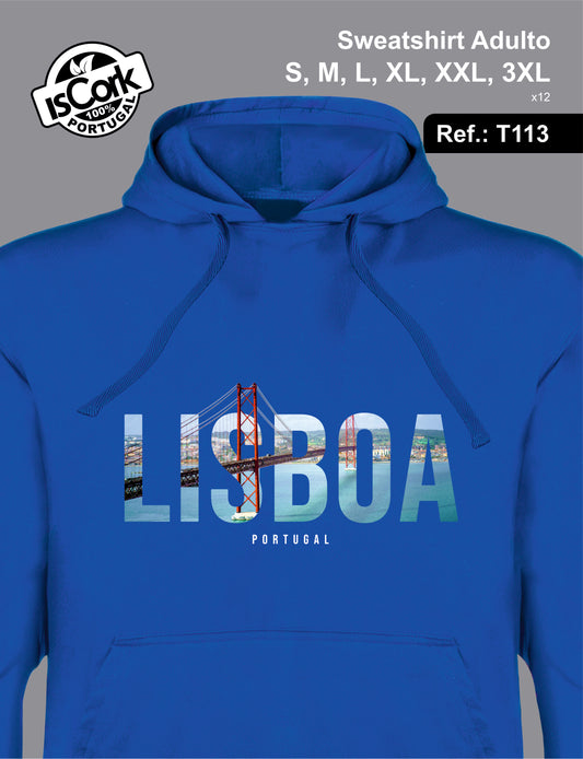 Sweatshirt Adulto Lisboa T595