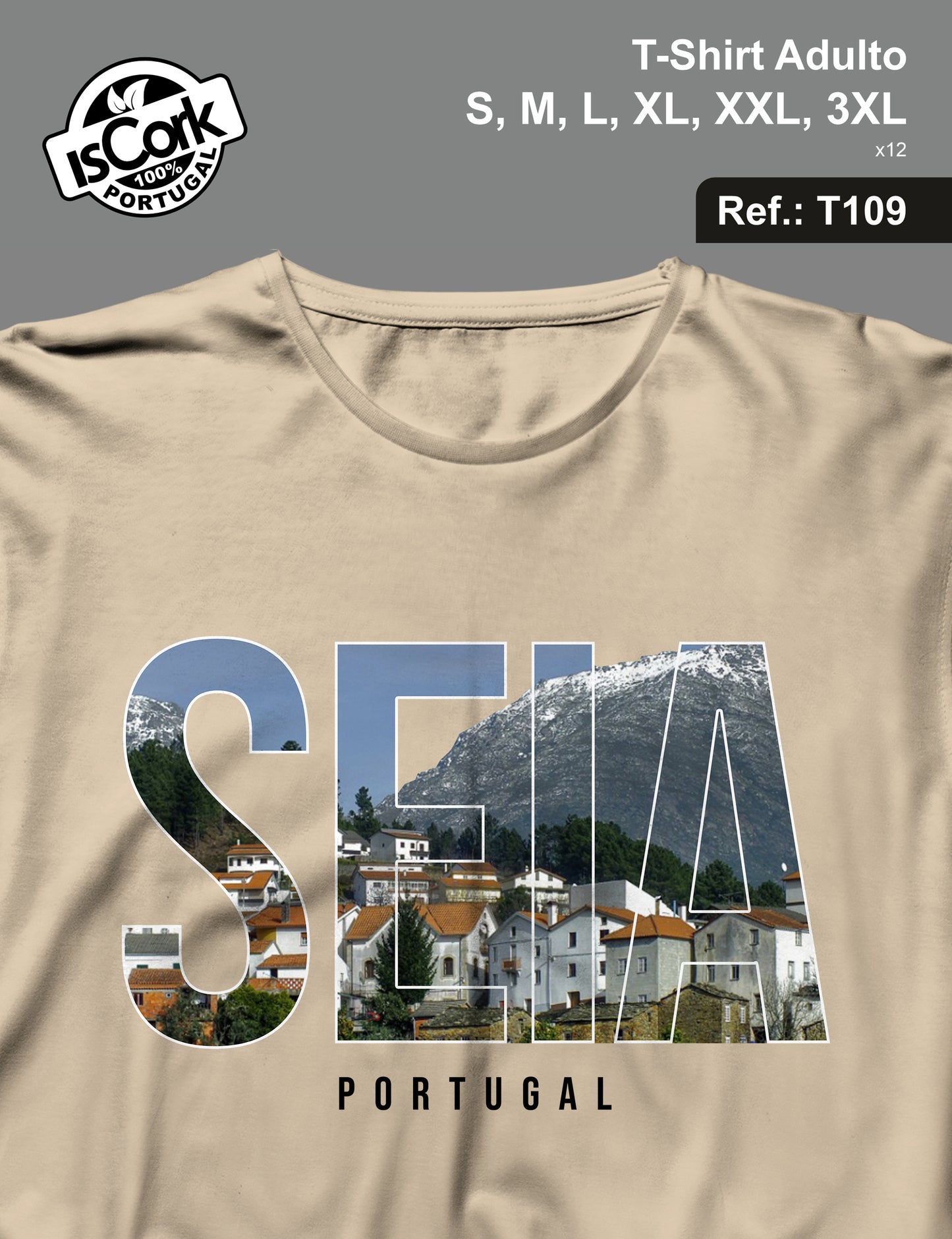 T-Shirt Adulto Seia T595