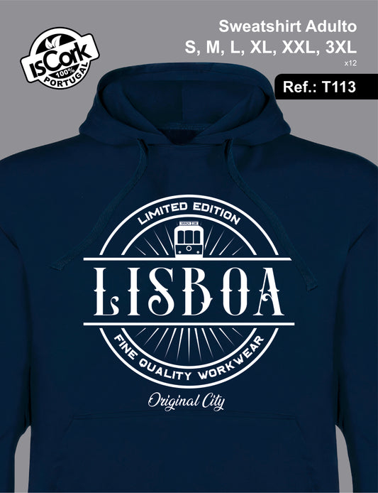Sweatshirt Adulto Lisboa T598