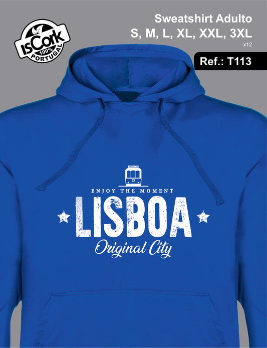Sweatshirt Adulto Lisboa T599