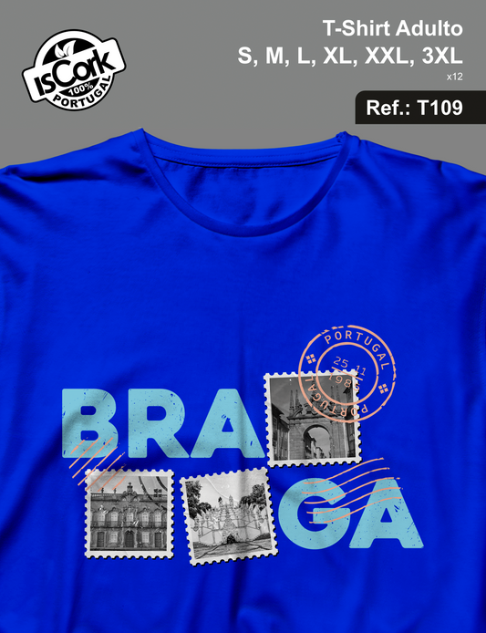 T-Shirt Adulto Braga T603