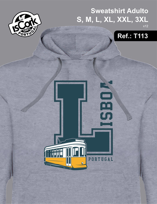 Sweatshirt Adulto Lisboa T605