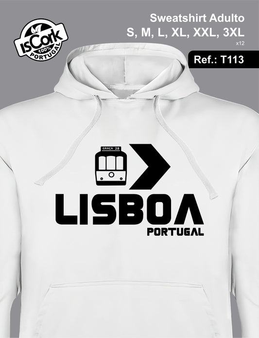 Sweatshirt Adulto Lisboa T607