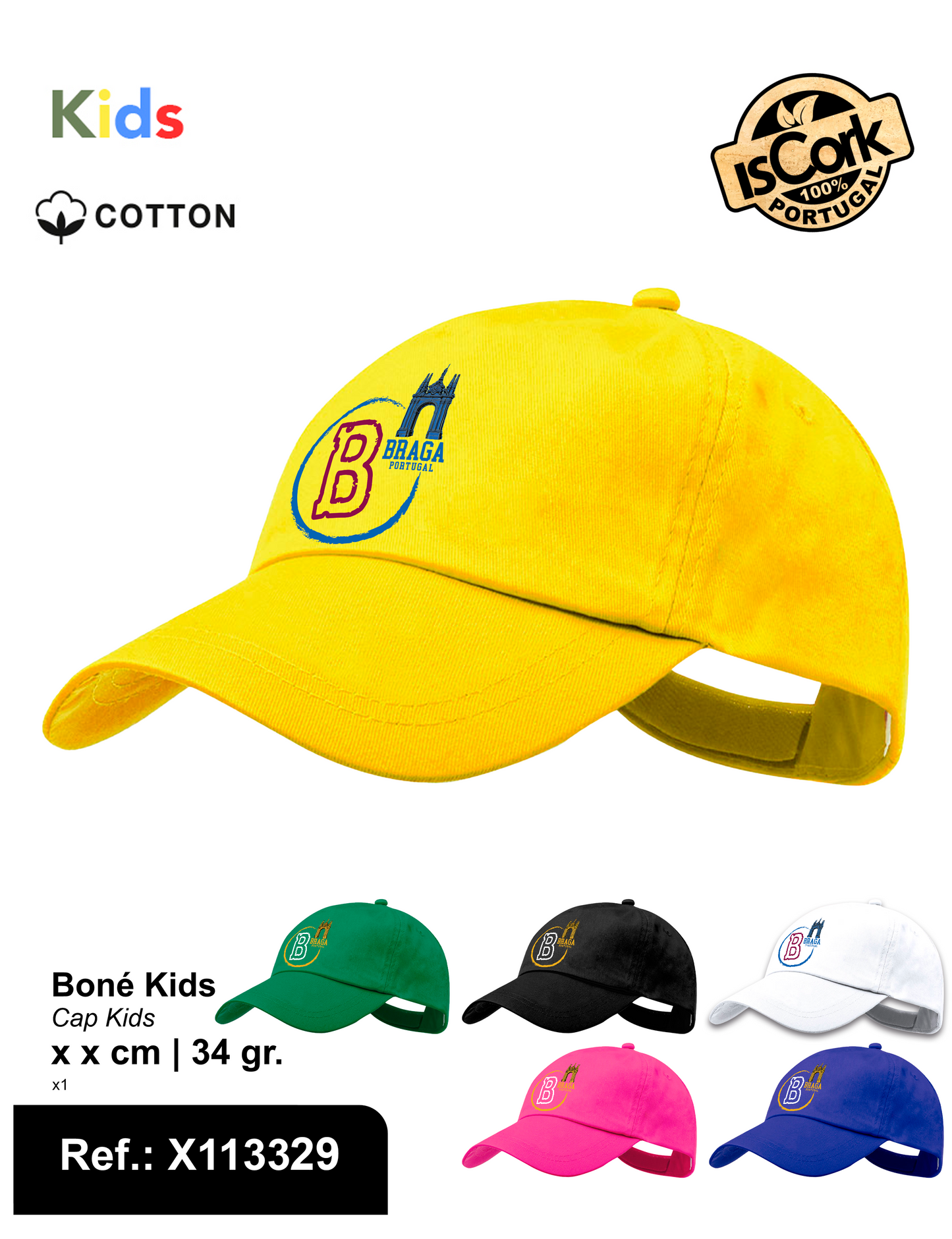 Boné Kids Braga T608