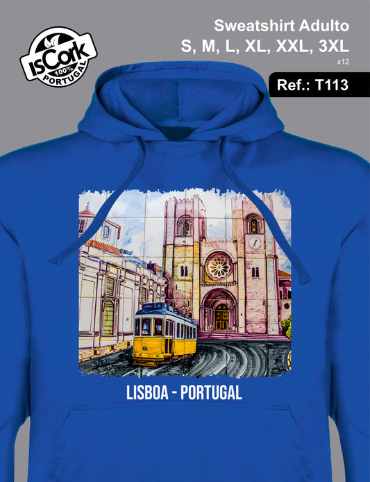 Sweatshirt Adulto Lisboa T85