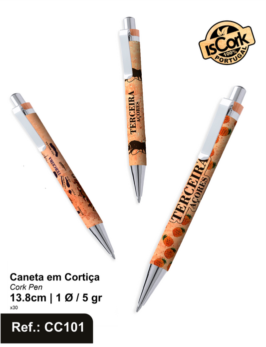 Caneta em Cortiça Terceira