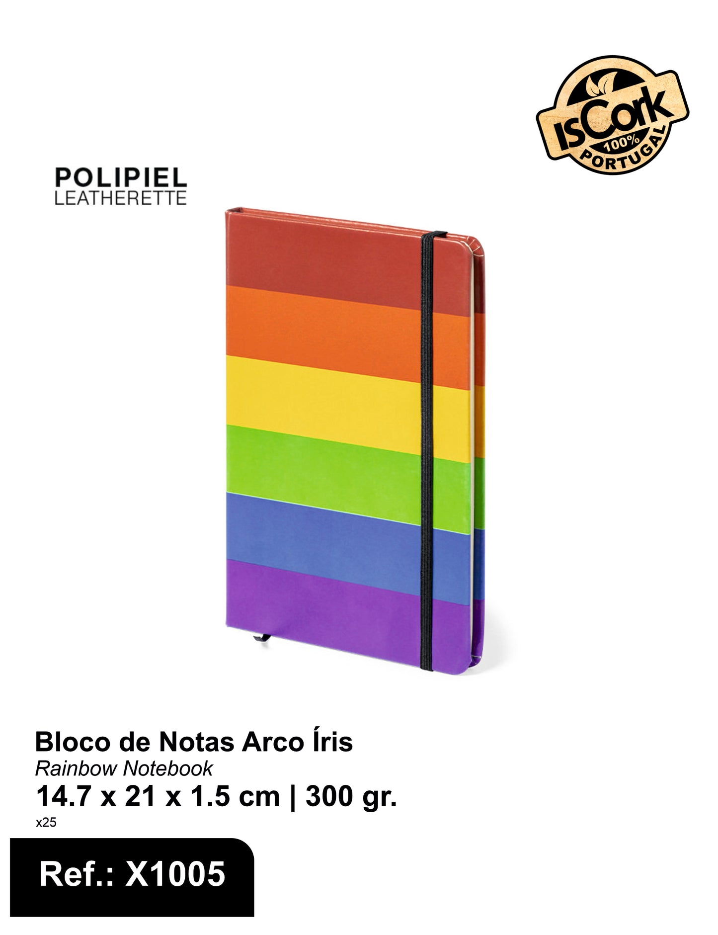 Caderno Rainbow