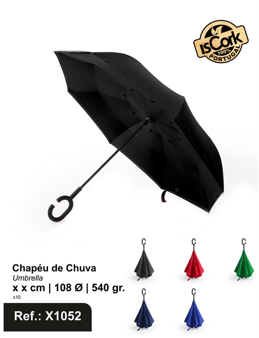Chapéu de Chuva Reversível