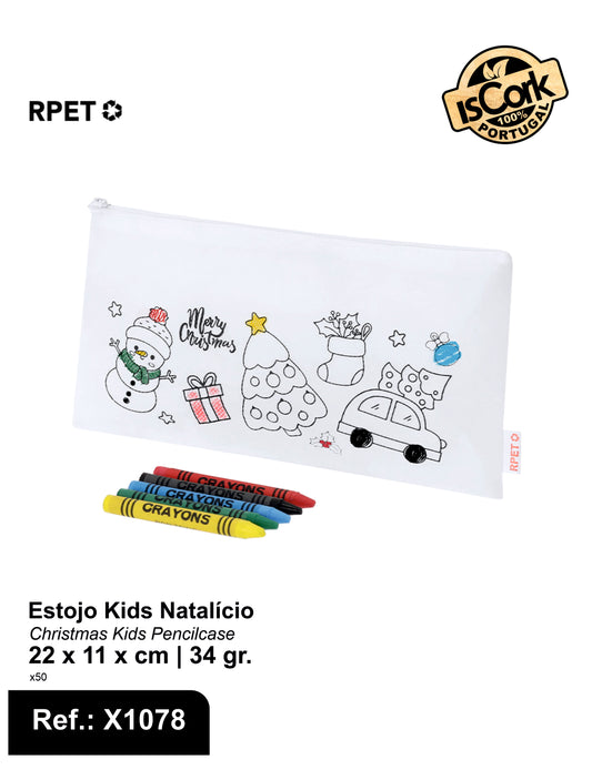 Estojo Natalício Kids