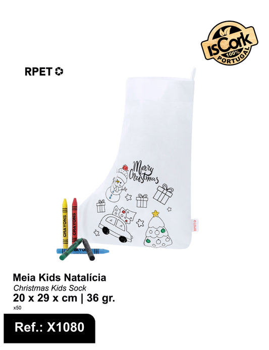 Meia Kids Natalícia