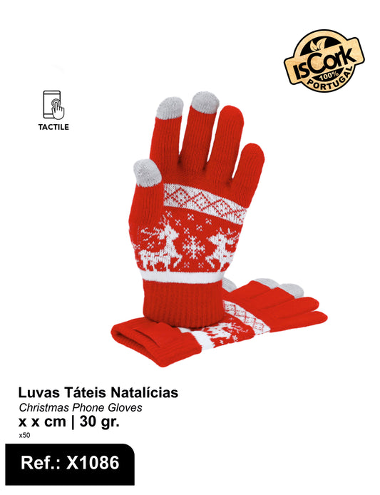 Luvas Táteis Natalícias