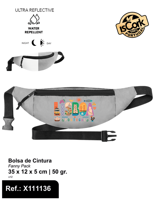Bolsa de Cintura Refletora Lisboa G1110