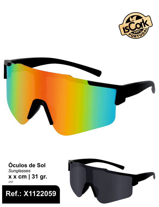 Óculos de Sol Desportivos Espelhados