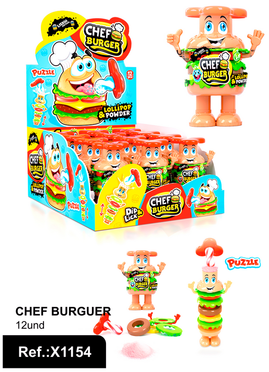 Brinquedo Chef Burguer Lisboa