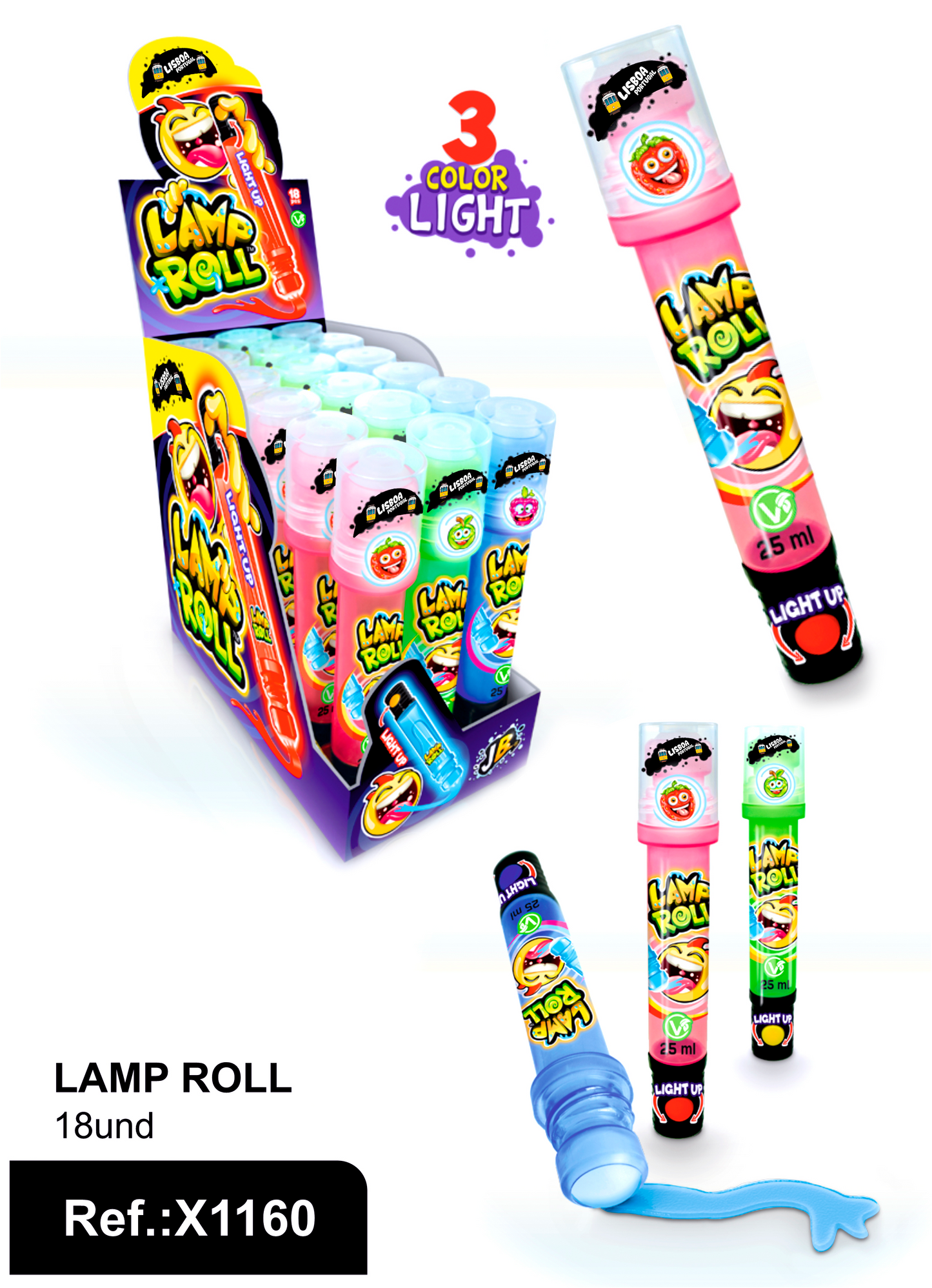 Brinquedo Lamp Roll Lisboa