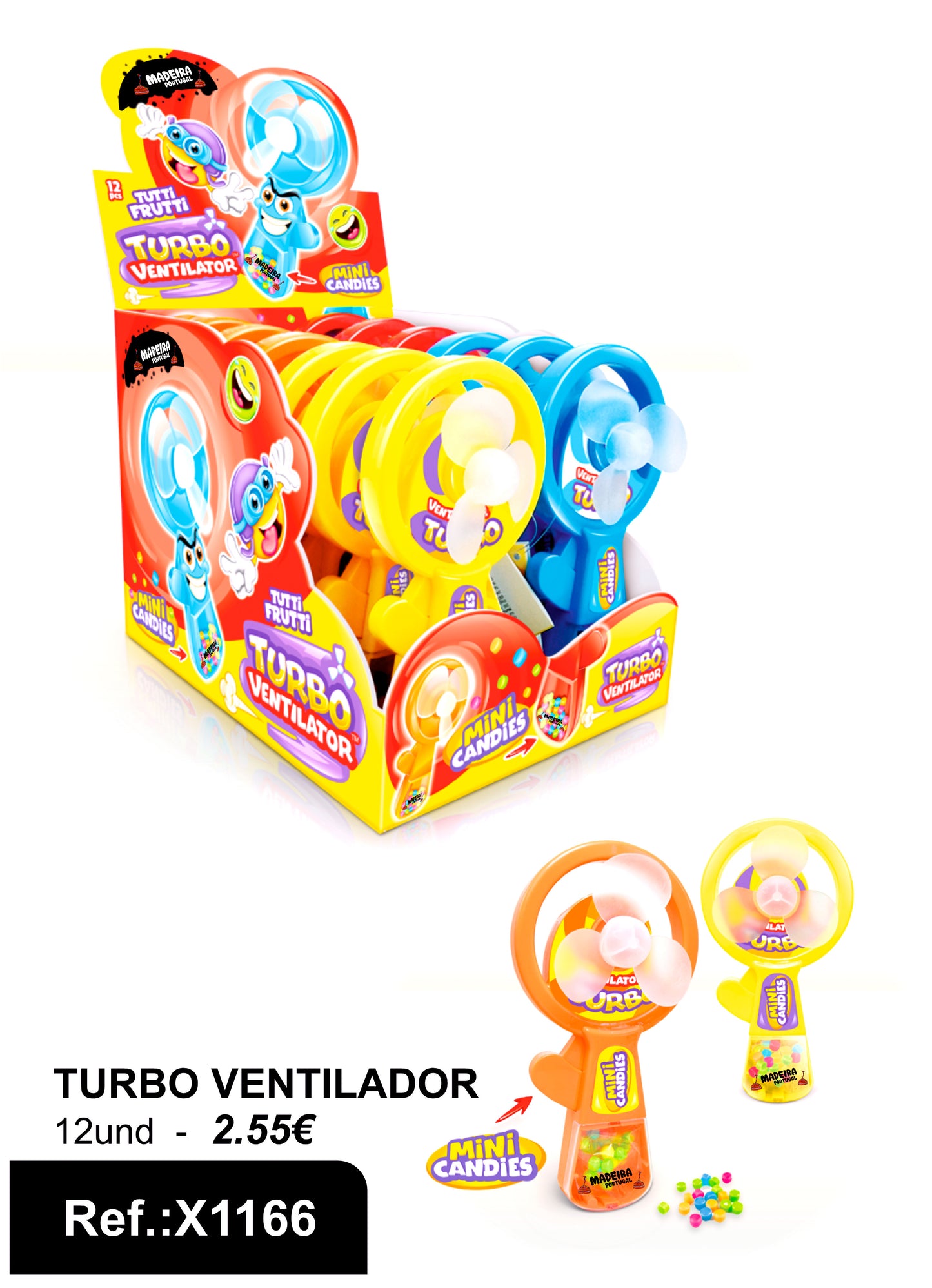 Brinquedo Turbo Ventilador Madeira