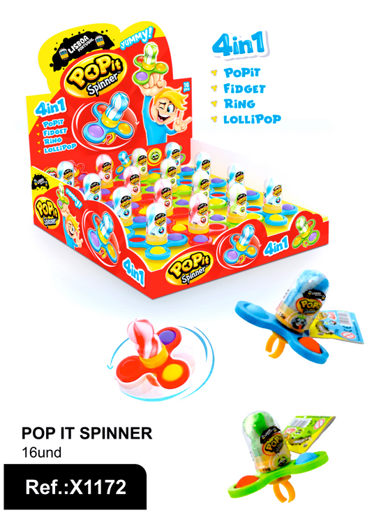 Brinquedo Pop It Spinner Lisboa