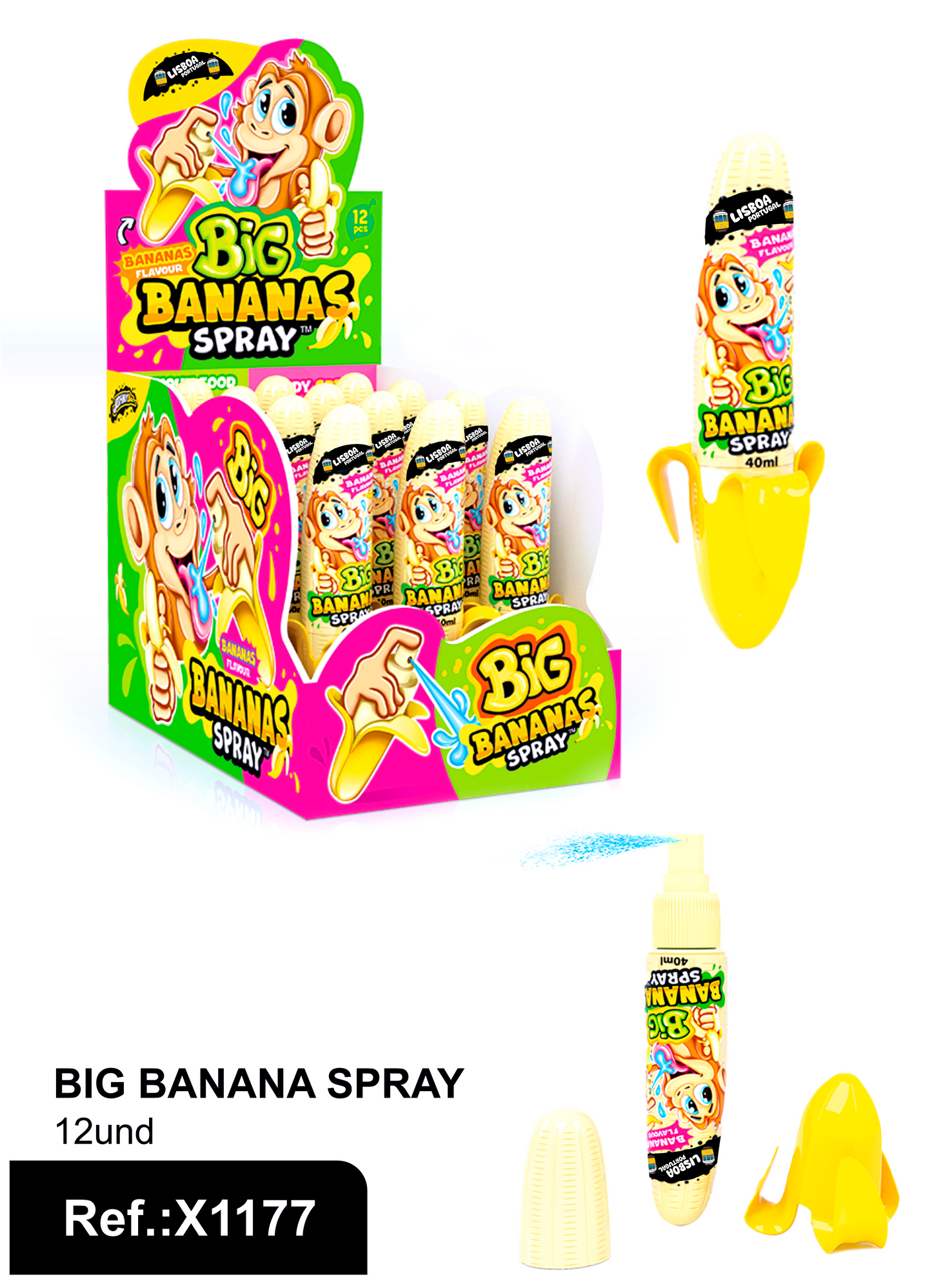 Brinquedo Big Banana Spray Lisboa