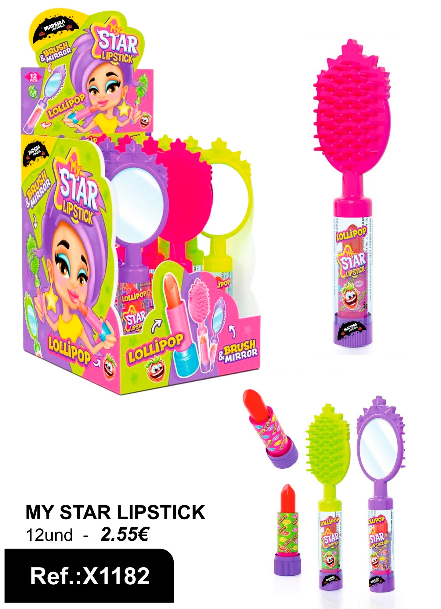 Brinquedo My Star Lipstick Madeira