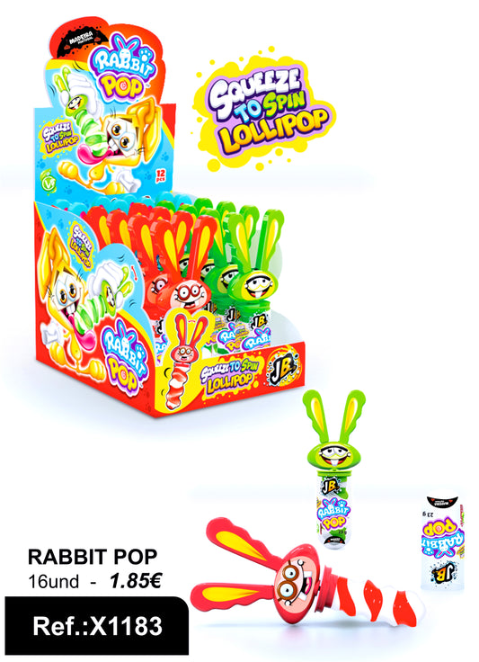 Brinquedo Rabbit Pop Madeira