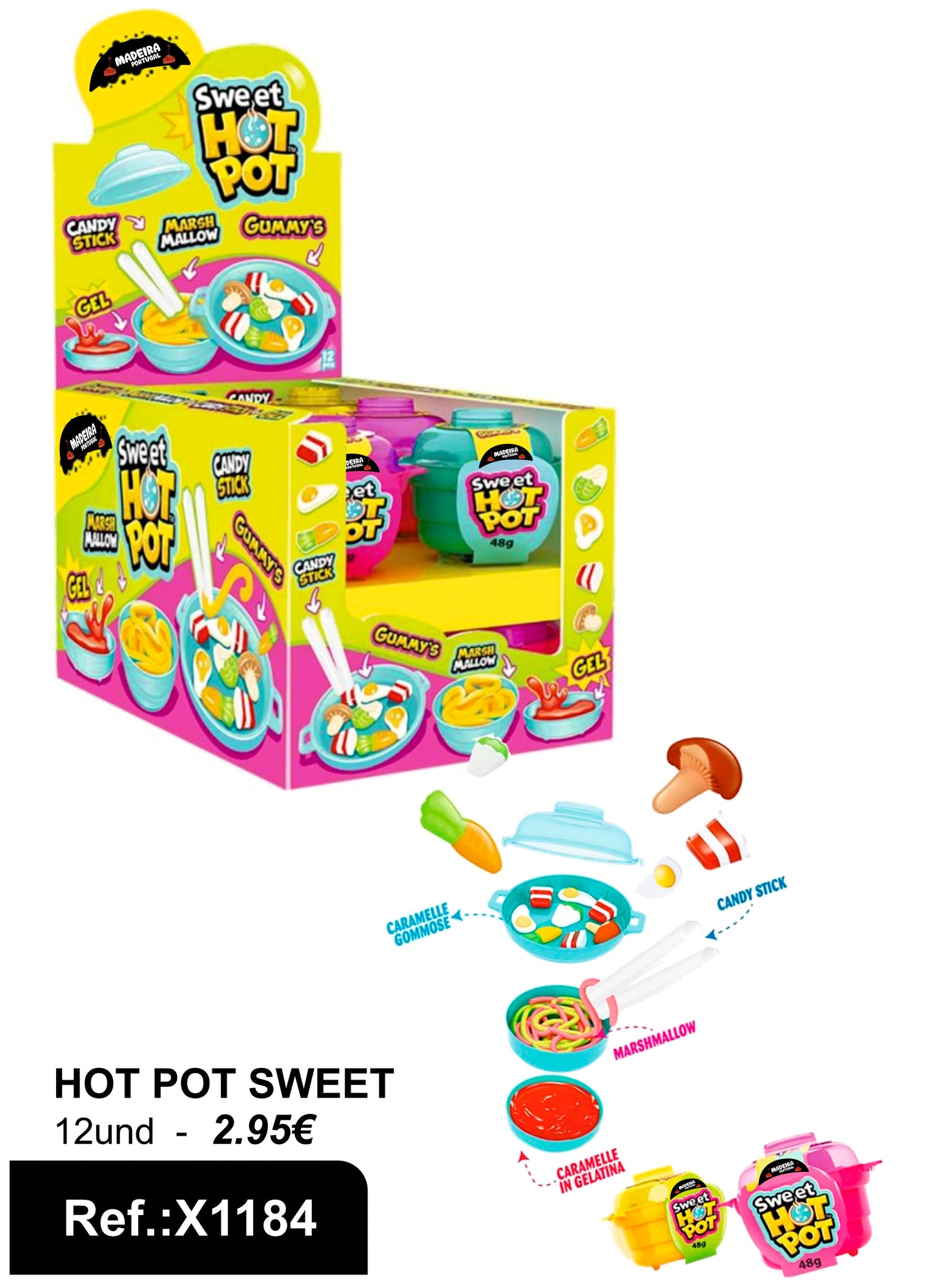 Brinquedo Hot Pot Sweet Madeira