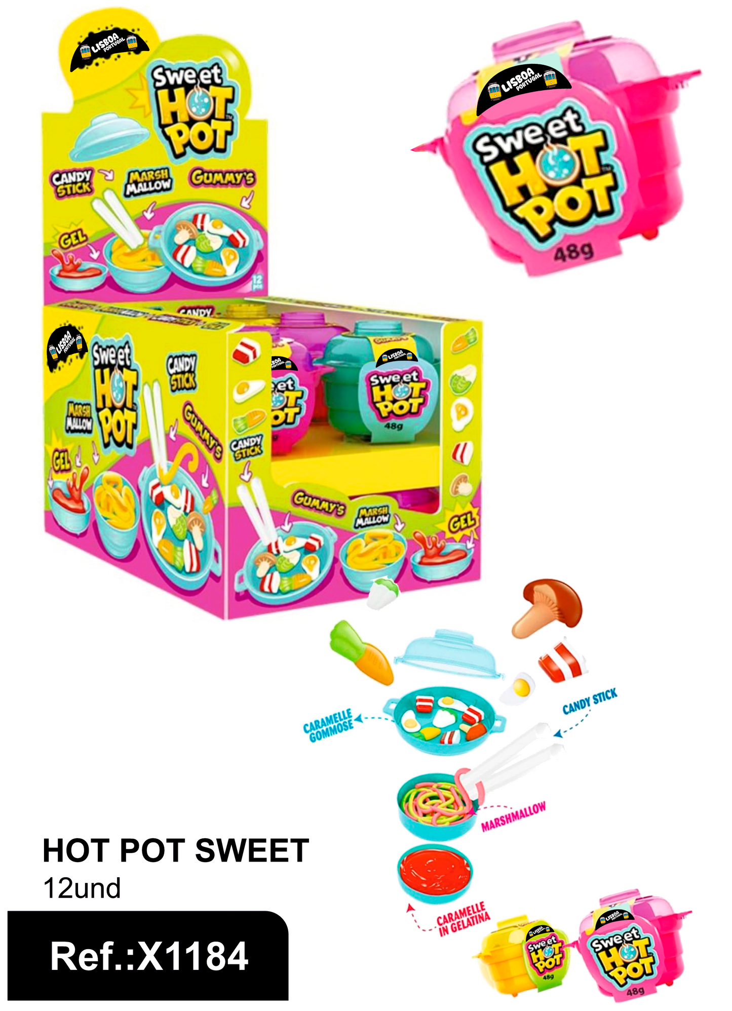 Brinquedo Hot Pot Sweet Lisboa