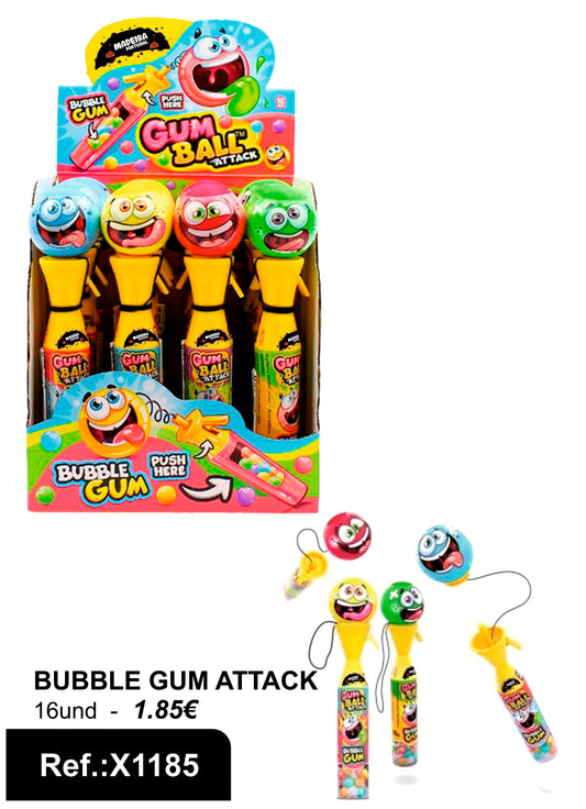 Brinquedo Bubble Gum Attack Madeira
