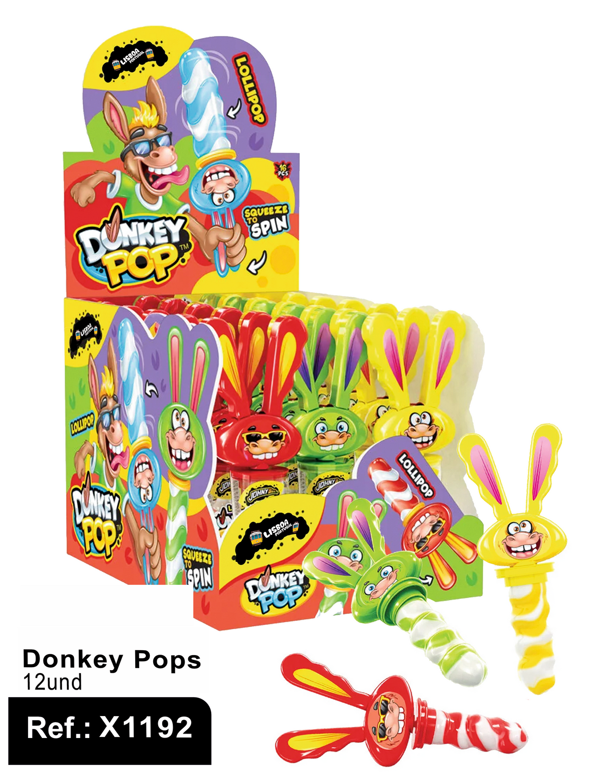 Brinquedo Donkey Pops Lisboa