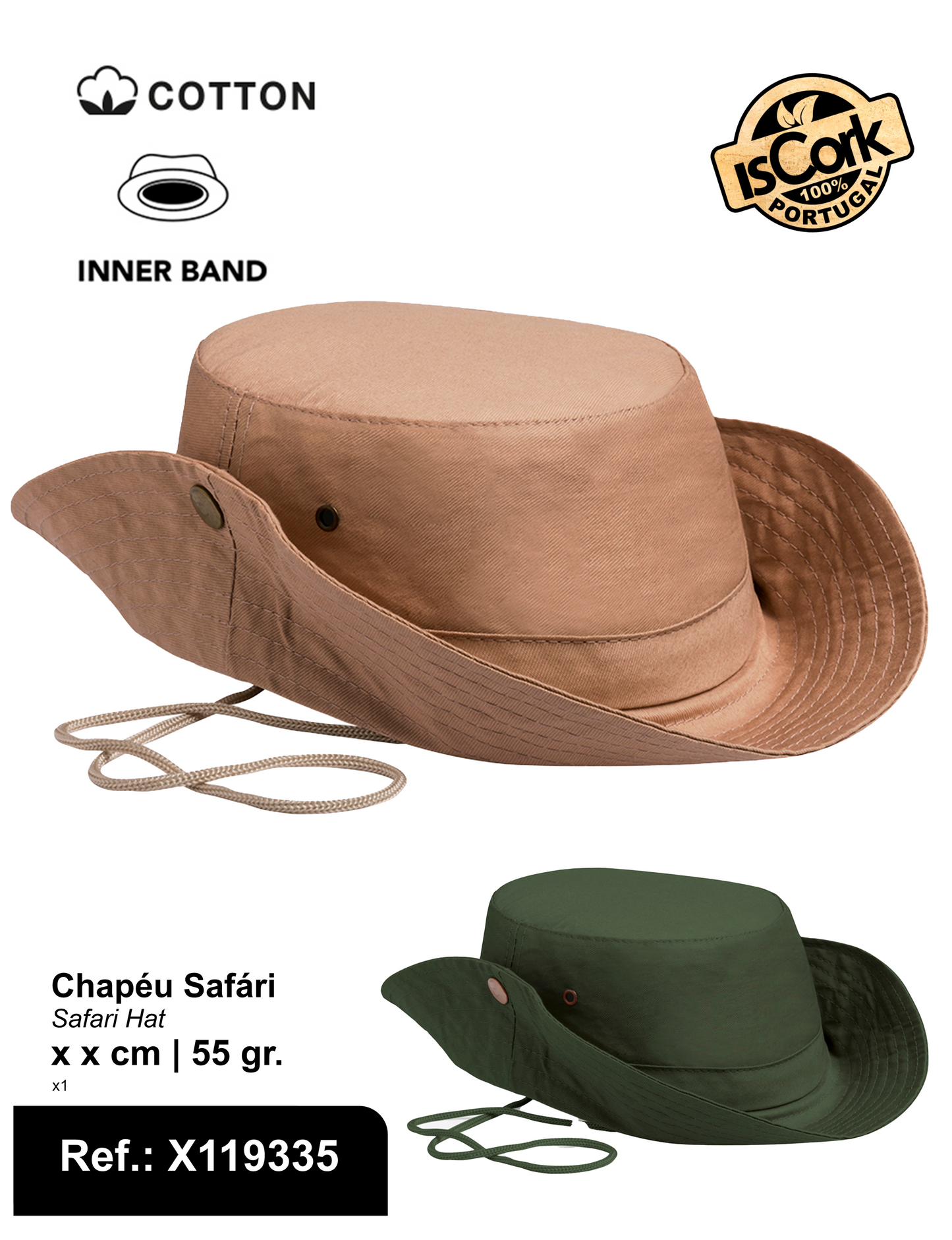 Chapéu Safari