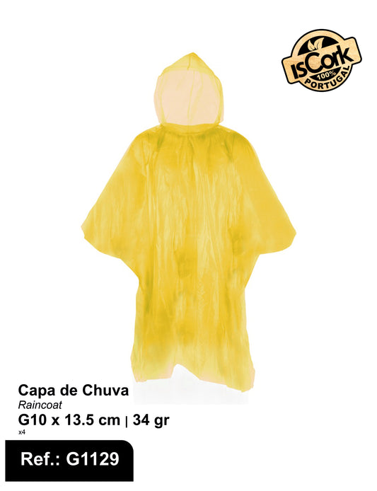 Capa de Chuva Amarelo